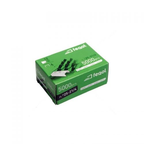 AGRAFES FEGOL Nº 21/4 CX 5000 , Fegol , AGRF014 , 5601932071035